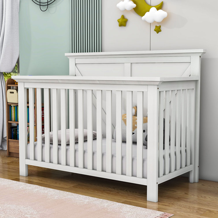 Weathered wood crib sale